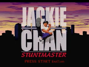 Jackie Chan Stuntmaster (US) screen shot title